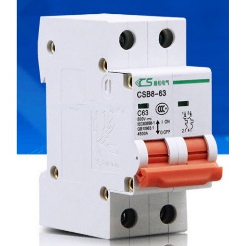 63A 120 500V 2 POLE DC CIRCUIT BREAKERS 1 1