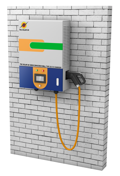 PSC SOLAR UK 30 KW CSW SERIES WALL TYPE DC EV CHARGER 1 1